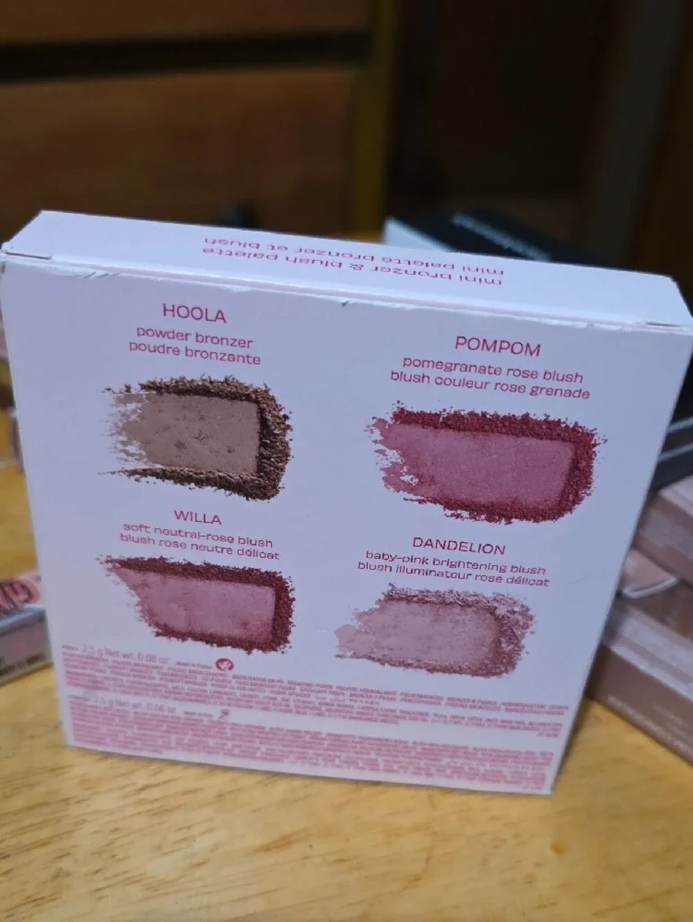 Benefit Cheeky Love Letter Palette in Pink & Red Polka Dot Packaging